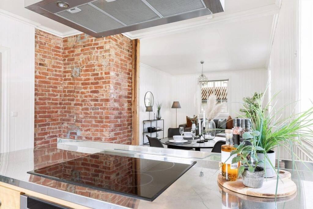 Lys Og Sentral Leilighet Med Terrasse Og Hage Apartment ลิลฮัมเมอร์ ภายนอก รูปภาพ