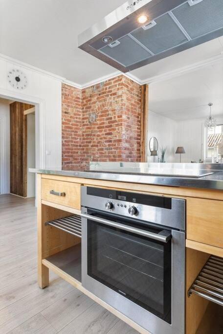 Lys Og Sentral Leilighet Med Terrasse Og Hage Apartment ลิลฮัมเมอร์ ภายนอก รูปภาพ