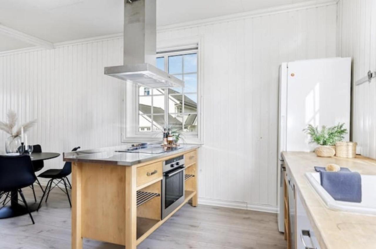 Lys Og Sentral Leilighet Med Terrasse Og Hage Apartment ลิลฮัมเมอร์ ภายนอก รูปภาพ