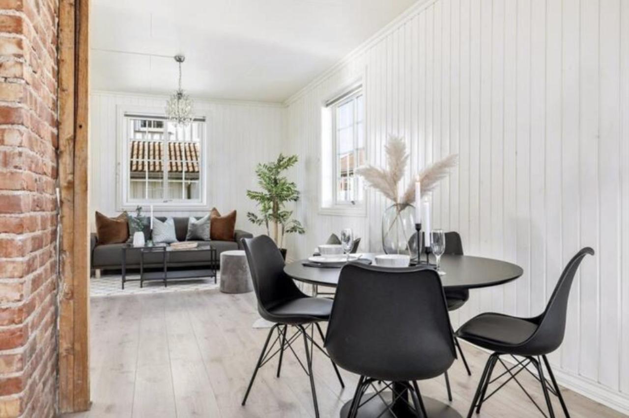 Lys Og Sentral Leilighet Med Terrasse Og Hage Apartment ลิลฮัมเมอร์ ภายนอก รูปภาพ